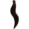 Rapunzel of Sweden Ponytail Straight / Clip-in / Light Volume 1.2 Black Brown 50 cm Extension per capelli 55 g