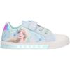 Disney Frozen Sneakers Bambina Elsa e Olaf con Luci LED, Scarpe Leggere con Lacci e Strappo, Tomaia in Tessuto con Rinforzi PU, Taglie 25-32
