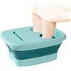 Generic Foot Spa - Vasca da bagno per piedi | Vasca pieghevole per piedi | pediluvio con massaggiatore | Vasca per pedicure | Massaggio inferiore ergonomico per viaggi post-allenamento recupero spa atleta