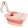 Generic Foot Spa - Vasca da bagno per piedi | Vasca pieghevole per piedi | pediluvio con massaggiatore | Vasca per pedicure | Massaggio inferiore ergonomico per viaggi post-allenamento recupero spa atleta
