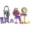 Monster High - Playset Atelier di Clawdeen Wolf, set elegante atelier con bambola e 20+ accessori, giocattolo per bambini, 4+ anni, HKY70