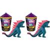 MonsterVerse Giochi Preziosi Godzilla X Kong Mini Personaggi In Cristallo - Personaggi Alti 5 Cm All'Interno Di Cristalli Di Colore Differenti, Modello Casuale, Per Bambini A Partire Dai 4 Anni (Confezione da 2)