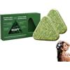 VLSVLS Bsapy Shampoo Solido, Shampoo Solido Triangolo Verde, Saponetta Alle Erbe, Sapone Naturale Alle Sette Erbe Verdi,Lenisce E Rinforza I Capelli
