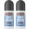 Scrubbington's Scrubbingtons Pit Stop Kids Natural Deodorant Roll On Coconut 2x 75ml