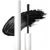 MAYEON Mascara a doppia spazzola per ciglia inferiori/corte/radde, waterproof, lunga durata, anti-sbavatura, senza sfaldamento, allungante, incurvante, naturale (1 pezzo) (Nero)