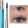 EONFAVE Mascara impermeabile, mascara nero 5D, non aggrovigliato, allungamento e volume, mascara a lunga durata e resistente alle sbavature, mascara per ciglia lunghe, effetto ciglia finte, extra lunghe e