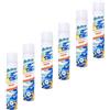 BELLERY 6 x Bellery Shampoo Secco Fresh 200 ml