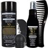 SD SALVATHOR DURAN Salvathor Duran Fibre Capillari 25 g - Fibre Capelli Uomo - Fibre Cheratina per Capelli - Kit Premium con Applicatore, Pettine Contorno, Pettine Volume e Fissatore