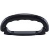 Alide 1 pz 125 mm maniglia per bagaglio in plastica di ricambio per valigia Home Box Case nera