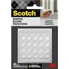 Scotch paraurti paraurti, trasparente, 1/5,1 cm, 20/Pack (sp950-na), SP951-NA