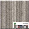casa pura Moquette per Pavimento al Metro - Tappeto Componibile su Misura, Mattonelle in Tessuto per Interni in 14 Colori - 4 pezzi da 50x50 cm (1 m²) - Marron rigato