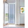 Generic 21 SHOP® Zanzariera Magnetica Bianco 120x240 cm Per Porte Zanzariera Con Calamita Tenda Bianca Installazione Facile