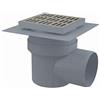 Alcaplast Scarico a pavimento 150 X 150 Collegamento DN 110 Bilancia giusto scarico extra piatto scarico vasca da bagno doccia in acciaio inox