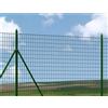 MED BUILDING SOLUTIONS MED | 10 PZ Saetta per Pali Recinzione Metallica | Saette a L 25x25x3mm in Ferro Plastificato Verde - x Paletti Recinzioni (H 150 CM), soluzione resistente e duratura per Rinforzi Angolari e Terminali