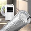 Generic Isolante Tubo Condizionatore Portatile, Guaina Isolante Per Tubi Condizionatore, Copertura Tubo Portatile