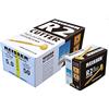 Reisser 8200S220500504 - Set di viti Pozi a testa svasata, 5 x 50 mm, per legno, 200 pz, colore giallo