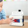 Fisarmonica giocattolo per bambini a 7 tasti per esercitarsi, regalo la casa