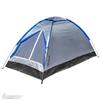 AKTIVE Tenda da campeggio per 2 persone, 120 x 200 x 100 cm, poliestere, UV50, aste in fibra di vetro Ø 6,9 mm, zanzariere, impermeabile, tasca, 4 picchetti, borsa per il trasporto, tende da campeggio
