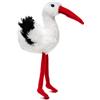 Uni-Toys - Peluche di Cicogna - 19 cm (Altezza) - Piumone Uccello - Piumone, Peluche