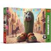 Trefl - BrainRots, Cactus Hippopotamus - Puzzle da 200 pezzi - Un puzzle colorato ambientato in un universo surreale, per bambini dai 7 anni in su