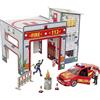 Revell Junior Kit 00850 - Set da gioco con vigili del fuoco, con stazione dei vigili del fuoco giocabile, auto, personaggi e accessori, costruzione, viti, gioco per bambini dai 4, multicolore, 47 x 35