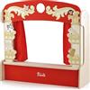 Trudi Teatrino da tavolo Trudi | Teatro dei Burattini e Marionette peluche portabile. Gioco per bambini. Racconta e crea storie | 58x56x21cm taglia S | Puppets | modello 88014
