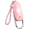 ISEYOU Allarme Personale Antiaggressione, Allarme 130dB Ricaricabile Sirena con LED Luce Stroboscopica Portachiavi Difesa Personale - Dispositivo di Sicurezza di Emergenza per Donne/Bambini/Anziani