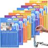 Saijer Drain Sticks,96 Pezzi Sani Sticks Pulitore Enzimatico Cleaning Sticks Drain Cleaner Sticks Tubo Pulitore Detergente Mantiene Gli Scarichi Privo Di Odori Senza Ostacoli per WC Fognario Bagno