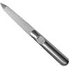 Conijiwadi Nail File Conijiwadi in acciaio inox professionale doppio lati Grande per Thick Nails