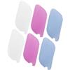 KJHBV 6 Coprispazzolino Silicone Viaggio, Custodia Protettiva Portatile | Design Traspirante Fori di Ventilazione, Mantiene Asciutto, per Casa e Campeggio