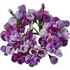 EDG Corona Crocus Mix Mazzi Fiori Artificiali Resistente Ai Raggi UV Piante per Interni Vasi D21 Colore : Violet Mix