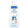 PAEDIPROTECT 2in1 detergente corpo e capelli per neonato e bambini 200 ml, pulizia delicata di pelle e capelli senza profumo e microplastiche, gel doccia idrata la pelle secca e sensibile anche