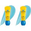 NYX Professional Makeup Balsamo Labbra Opaco, Effetto Levigante, Labbra Morbide, Texture Leggera, Con Polvere di Riso Mochi e Ceramidi di Zuccheri, Simpson Smushy, Tonalità: MAGGIE Peekaboo Blue, 8 ml