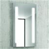 KAMALU Specchio bagno rettangolare 50x90cm a led KAM-1392