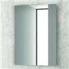 KAMALU Specchio bagno 70x100 semplice rettangolare reversibile | KAM-S100