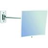 KAMALU Specchio ingranditore rettangolare 20x22cm con finitura lucida |