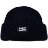 Mc2 Saint Barth Cuffia Berry nera con logo - TU SB00BLACK - MC2 SAINT BARTH 15180430101 - C