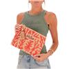 Mc2 Saint Barth Pochette Jute Pouch Terry Coral - TU TERRYCORAL42 - MC2 SAINT BARTH 15897930101 - C - M002