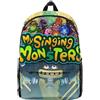 DEXSHUN My singing monsters - Zaino da viaggio alla moda, per scuola, viaggi, sport