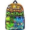DEXSHUN My singing monsters - Zaino da viaggio alla moda, per scuola, viaggi, sport