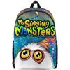 DEXSHUN My singing monsters - Zaino da viaggio alla moda, per scuola, viaggi, sport