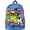 DEXSHUN My singing monsters - Zaino da viaggio alla moda, per scuola, viaggi, sport