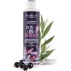 Jean & Len Shampoo Antigiallo Salice Bianco & Cassis, formula vegetale, per capelli grigi, biondi, decolorati e bianchi, con pigmenti viola e effetto anti-giallo, senza parabeni e siliconi, 300 ml