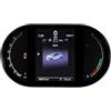 ZKHSDZOU Cluster digitale compatibile con BMW MINI R55 R56 R57 R58 R59 R60 2007-2016 Serie R Cruscotto Tachimetro Pannello strumenti LCD Commutazione