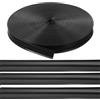 ULDIGI Modanatura Rivestimento Rimorchio per Camper, Rotolo PVC Nero 50 Piedi | Profilo Coprivi per Camper, Guarnizione Copri Viti Camper Profilo, Tubo in Schiuma per Piscina