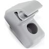 Leiwee Supporto Parasole per Fiat Panda 2003-2011, Sostituisce 735411088, Staffa Porta Sole in ABS per Auto, Riparazione Aletta Parasole (Grigio)
