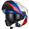 ORIGINE Casco Moto Modulare Bluetooth Interfono Voice Dial Casco Moto Omologato ECE2206 Chiamata Vivavoce