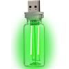 Generic Lampadina per auto - Usb Led Interior Decor Car Lamp | 90s Car Ambient Lightningg Lamp | Design vintage USB LED Light | Luce d'atmosfera USB per auto, design unico bottiglia per auto