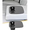YEE PIN Tappetino in silicone per stazione di ricarica wireless della seconda fila di sedili con portabicchieri compatibile con Leapmotor B10 EV SUV 2025 2026, tappetino protettivo antiscivolo