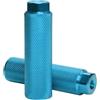 Dwang 2 pioli blu per bici in lega di alluminio antiscivolo Pioli per bicicletta BMX Pioli per mountain bike Ciclismo Pedane posteriori per asse da 3/8 Accessori per bici BMX Bike